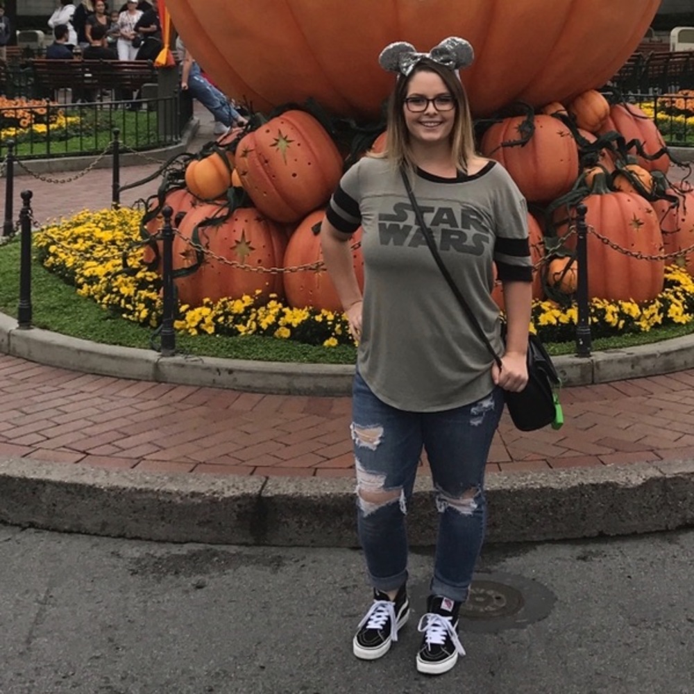 Large olive green Star Wars shirt